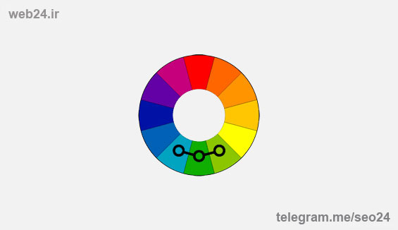 رنگ های مشابه در چرخه رنگ