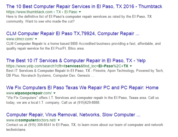 خدمات کامپیوتر