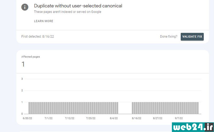 Duplicate without User-selected Canonical