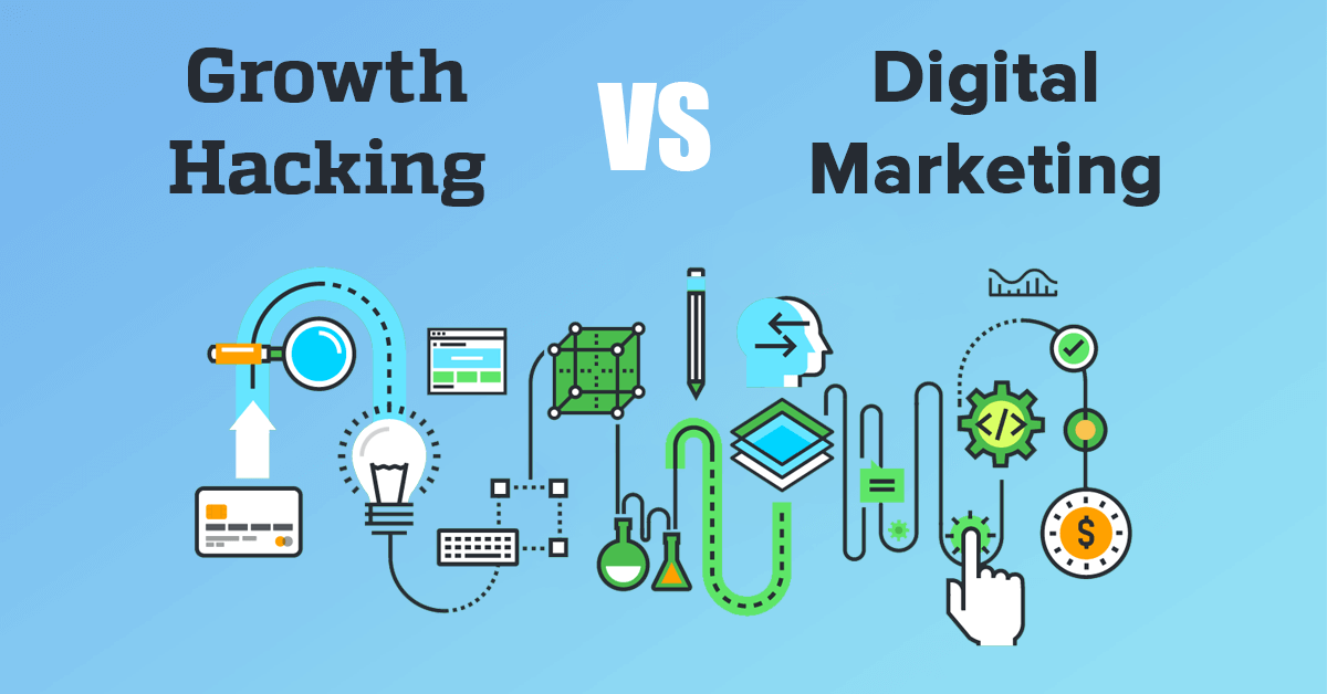 تفاوت بین هک رشد و بازاریابی دیجیتال