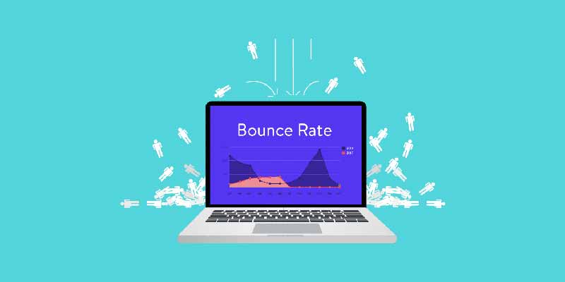 نرخ پرش سایت یا Bounce Rate