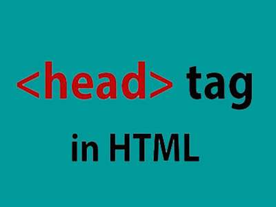 معرفی تگ head در html